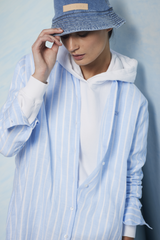 LINEN SHIRT STYLE DRESS ISY - DRESSES - SCAPA FASHION - SCAPA OFFICIAL