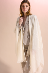 VIRGIN WOOL PONCHO MARILENA