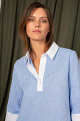 LINEN SHIRT MARS