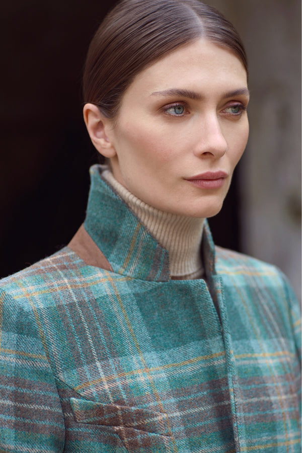 YORKSHIRE WOOL PLAID JACKET HAYWORTH