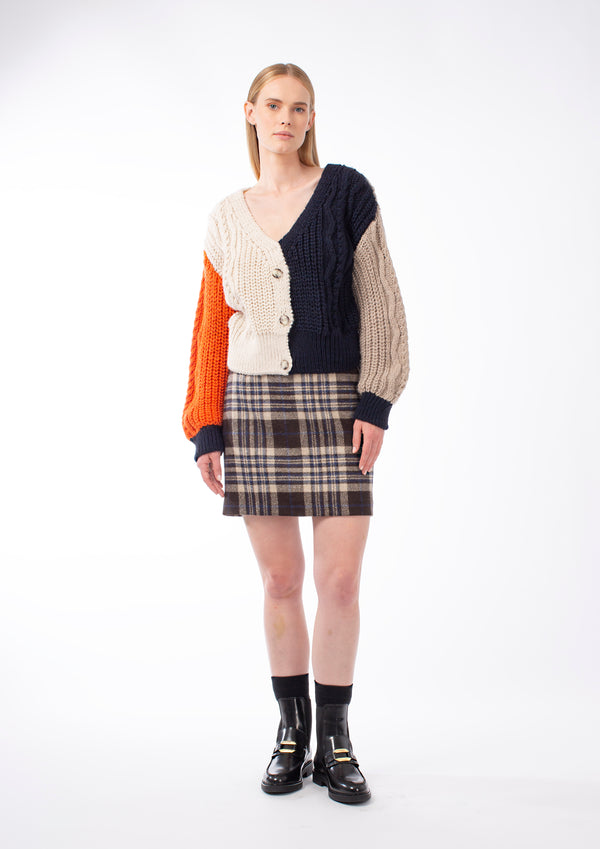 VIRGIN WOOL SKIRT LISA