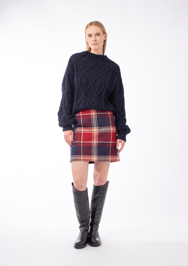 VIRGIN WOOL SKIRT LISA