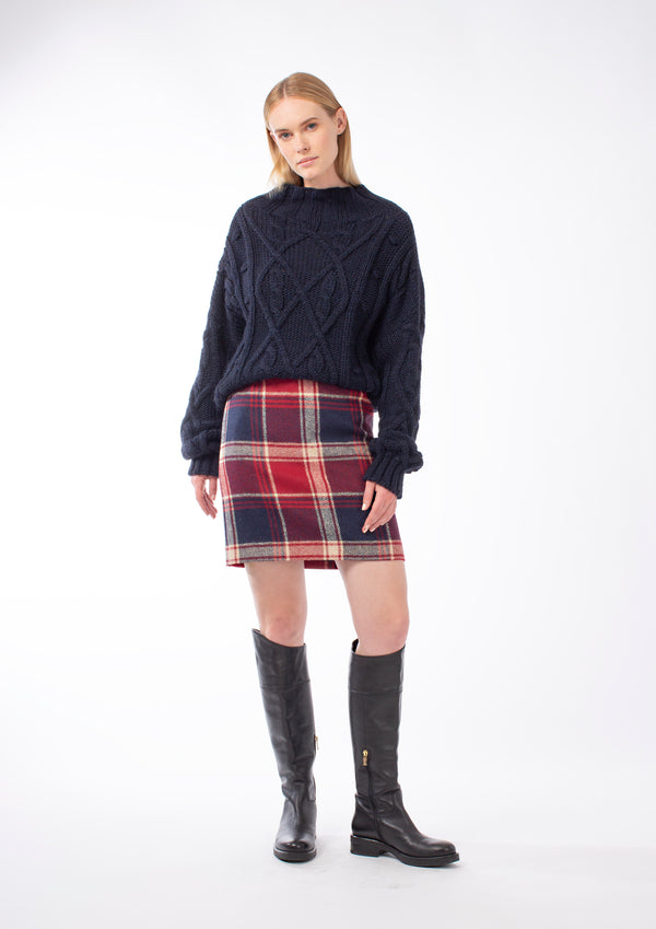 VIRGIN WOOL SKIRT LISA