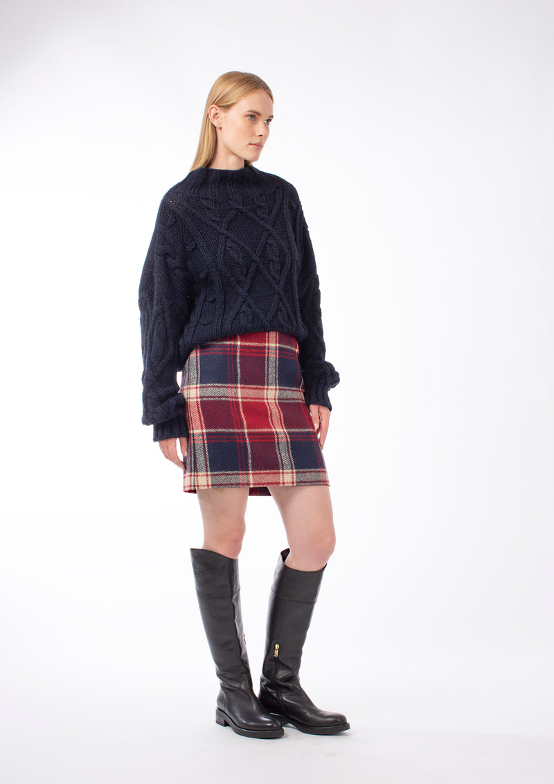 VIRGIN WOOL SKIRT LISA