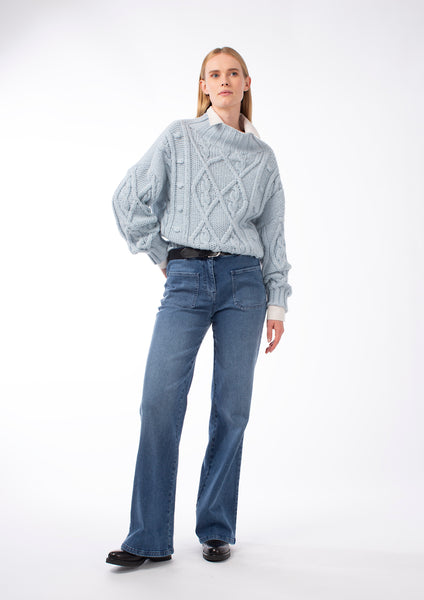 DENIM BOOTCUT TROUSER WINSTER