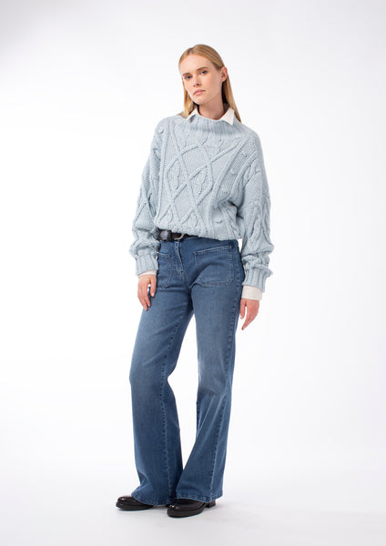 DENIM BOOTCUT TROUSER WINSTER