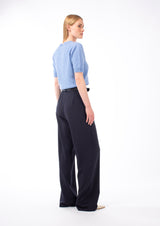 COOL WOOL WIDE-LEG TROUSERS JOLENE