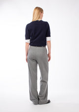 ITALIAN FLANNEL WOOL TROUSERS JOLENE