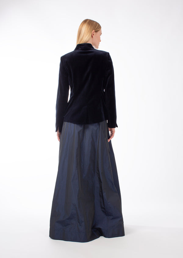 TAFFETA MAXI-SKIRT ODINA