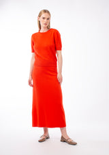 MERINO WOOL PENCIL-STYLE SKIRT BENEDICT