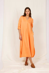 COTTON MAXI DRESS YOLIJN