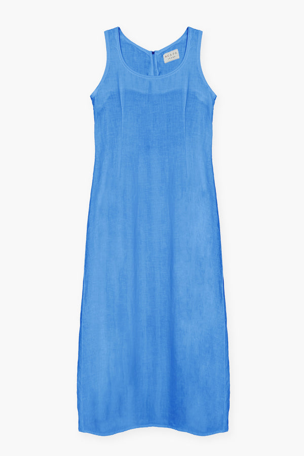 LINEN SLEEVELESS DRESS WESTIN - DRESSES - SCAPA FASHION - SCAPA OFFICIAL