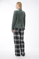 WOOL TRADITIONAL TARTAN TROUSERS JOLENE