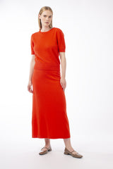 MERINO WOOL PENCIL-STYLE SKIRT BENEDICT