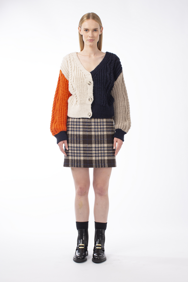 VIRGIN WOOL SKIRT LISA