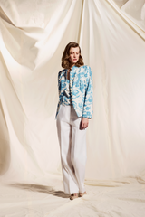 FLOWER PRINT JACKET HYLTON