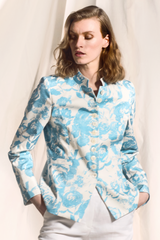 FLOWER PRINT JACKET HYLTON