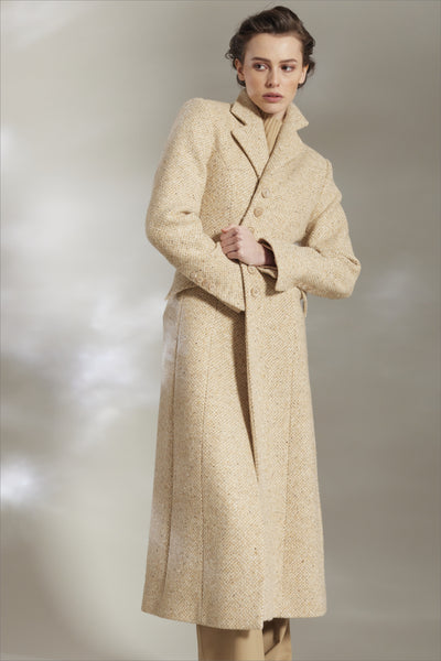 TWEED WOOL COAT CHARLOTTE BIS