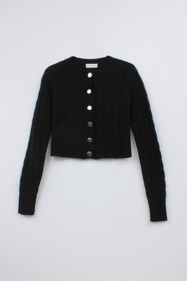 WOOL CASHMERE CARDIGAN BRYT - PULLS - SCAPA FASHION - SCAPA OFFICIAL