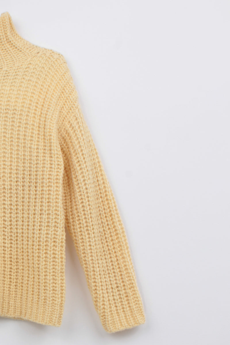 RELAXED CHUNKY-KNIT ALPACA PULL GIOLLA - PULLS - SCAPA FASHION - SCAPA OFFICIAL