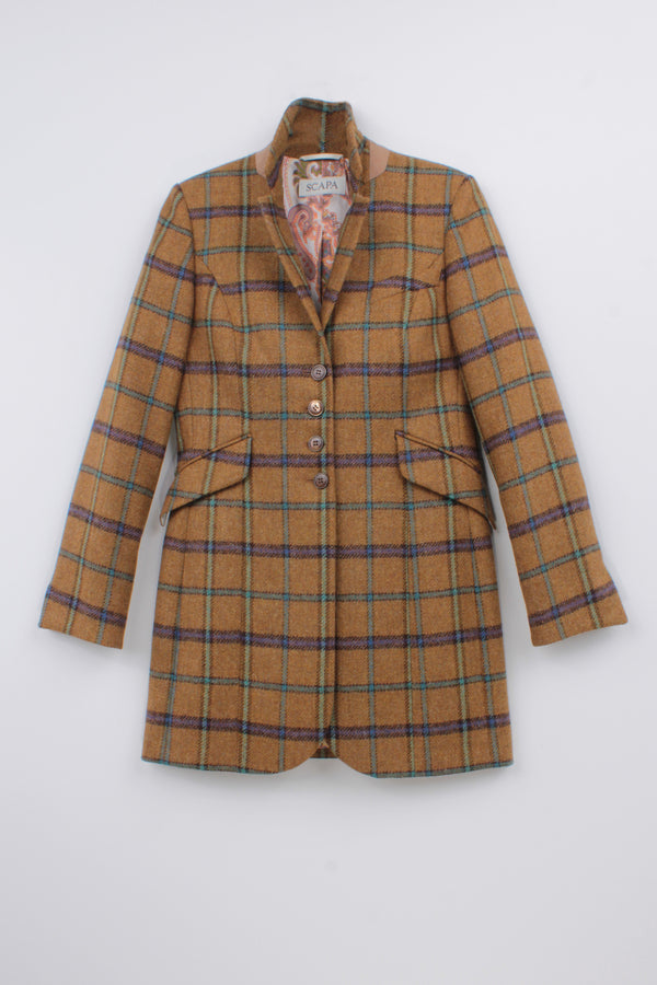 SHETLAND WOOL JACKET HALIFAX - JACKETS - SCAPA FASHION - SCAPA OFFICIAL