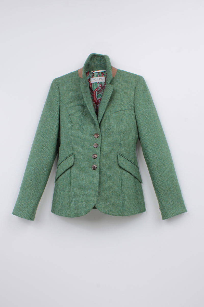 VIRGIN WOOL JACKET HAYWORTH - JACKETS - SCAPA FASHION - SCAPA OFFICIAL