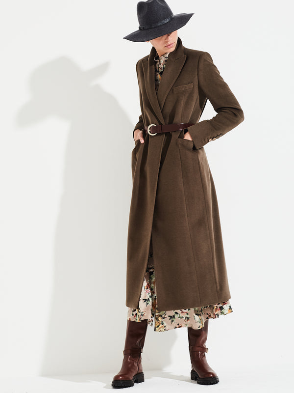 CASHMERE COAT LEYTON - COATS - SCAPA FASHION - SCAPA OFFICIAL