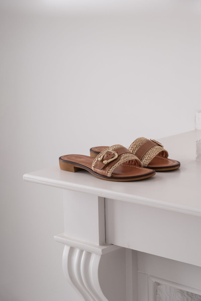 LEATHER SLIPPER PARKER - SHOES - SCAPA FASHION - SCAPA OFFICIAL