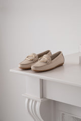 LEATHER MOCCASIN PRUNELLA - SHOES - SCAPA FASHION - SCAPA OFFICIAL