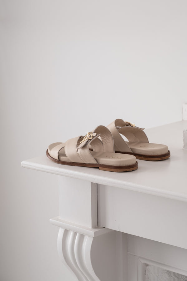 LEATHER SANDAL PEARL - SHOES - SCAPA FASHION - SCAPA OFFICIAL